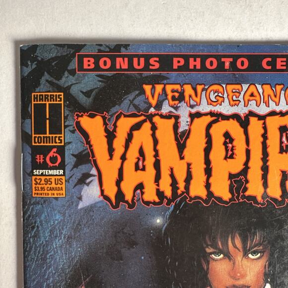 VENGEANCE OF VAMPIRELLA #6 1994,SNIEGOSKI CHO NICHOLS, BONUS PHOTO CENTERFOLD - Picture 4 of 6